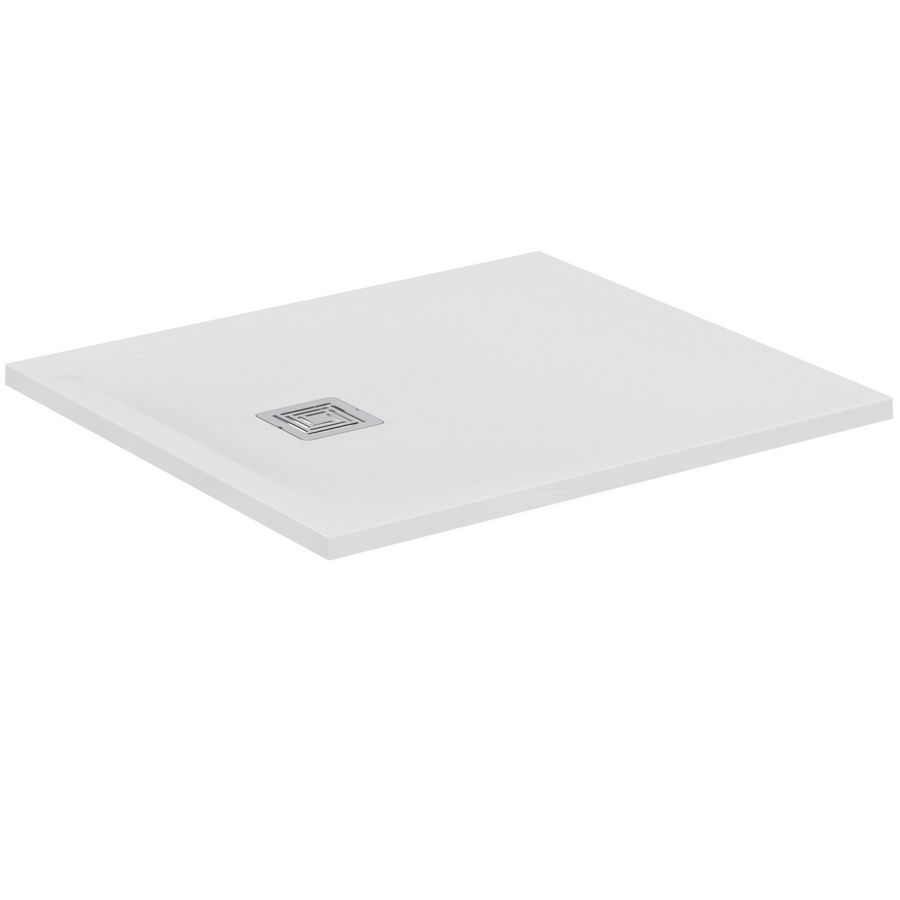 Douchebak rechthoekig 900x800x30mm wit ultra flat s +