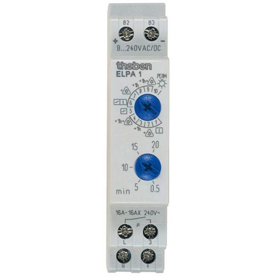 Trappenhuisautomaat elektronisch ELPA 1 10 functies (1 mod)
