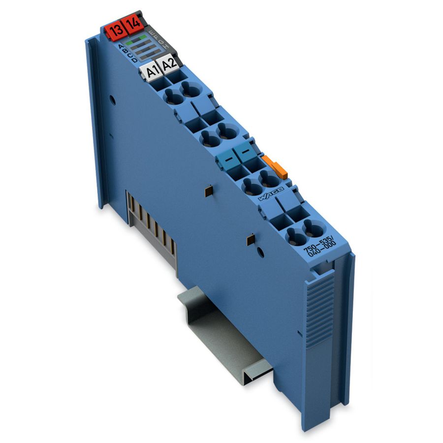 2-kanaals digitale uitgang DC 24V Intrinsiek veilig blauw