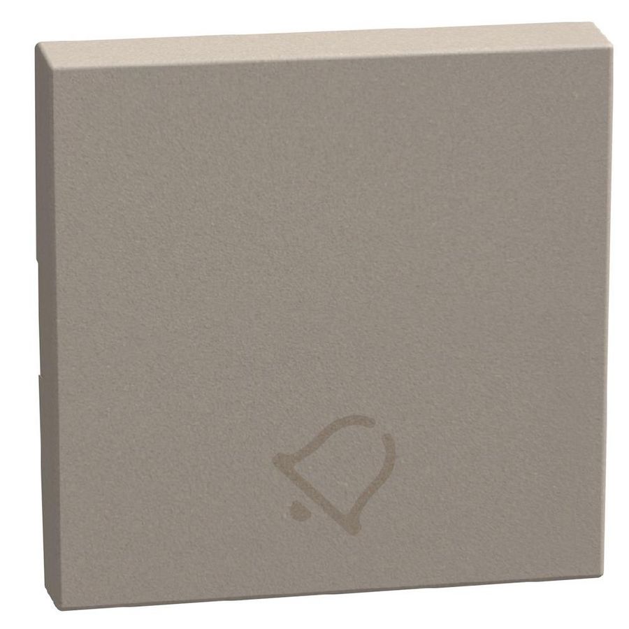 Light Now toets met pictogram bel 2 modules - stone