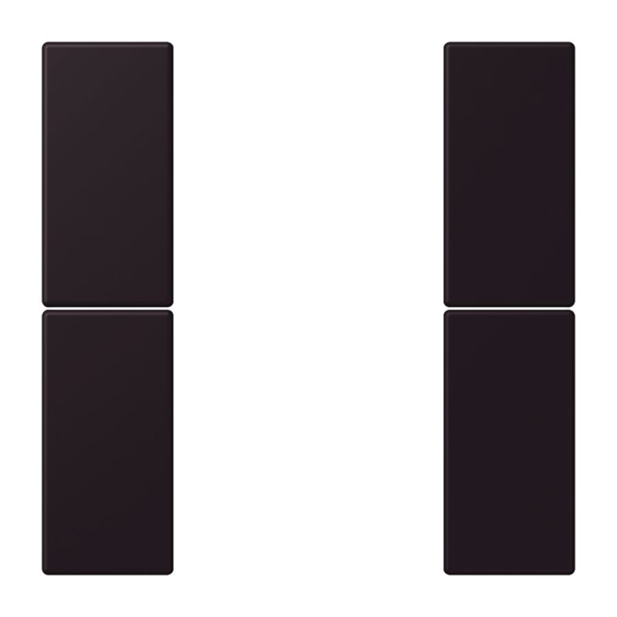Tastafdekking F50 2-voudig compleet LC4320E KNX
