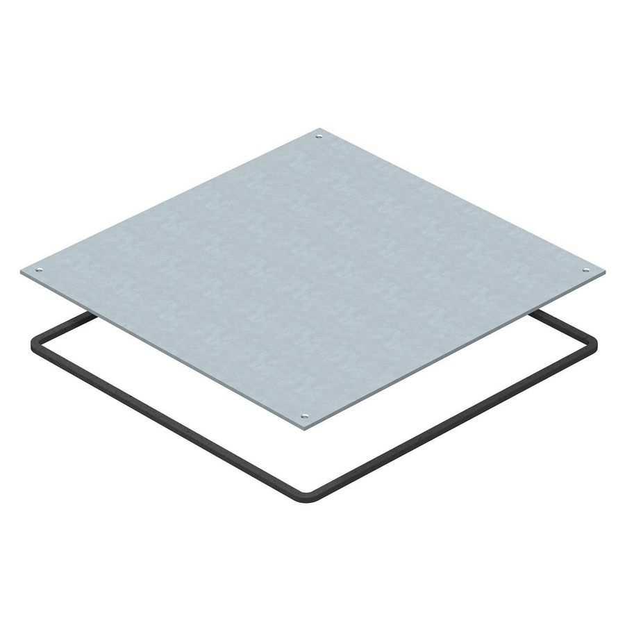Blinddeksel UZD350-2/3 v. nat onderhoud 383x383x4