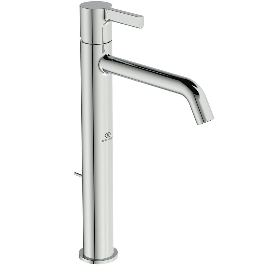 Wastafelmengkraan verhoogd 5l/min m. waste chroom Joy