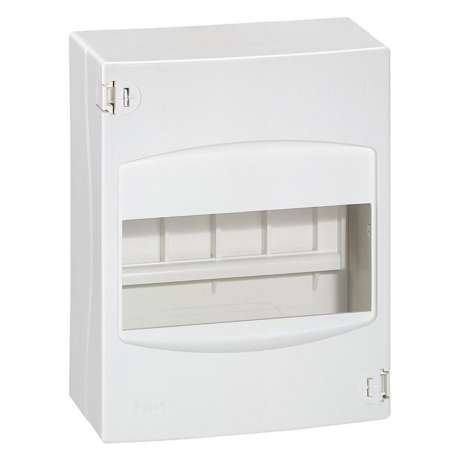 Wandbehuizing + verdelerstrook 6 modulen Ekinoxe