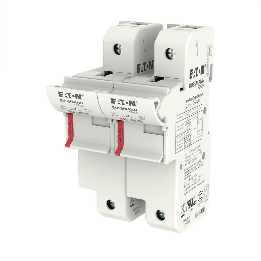 Zekeringhouder laagspan.125A AC 690V 22x58mm 2P IEC DI VVE=3