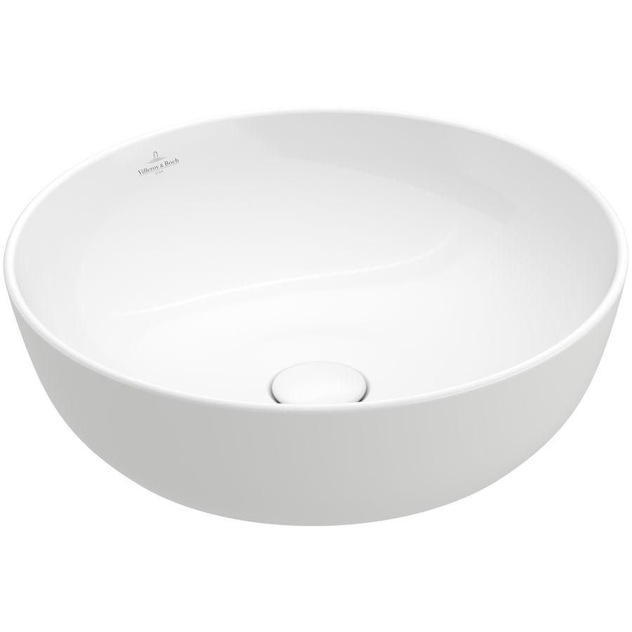 PROMO Opzetwaskom rond ARTIS Ø430mm wit Alpin wit zonder overloop (41794301)