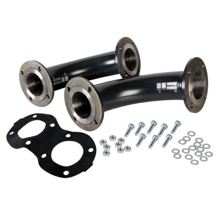 Bochten DN100 set a 2 st.