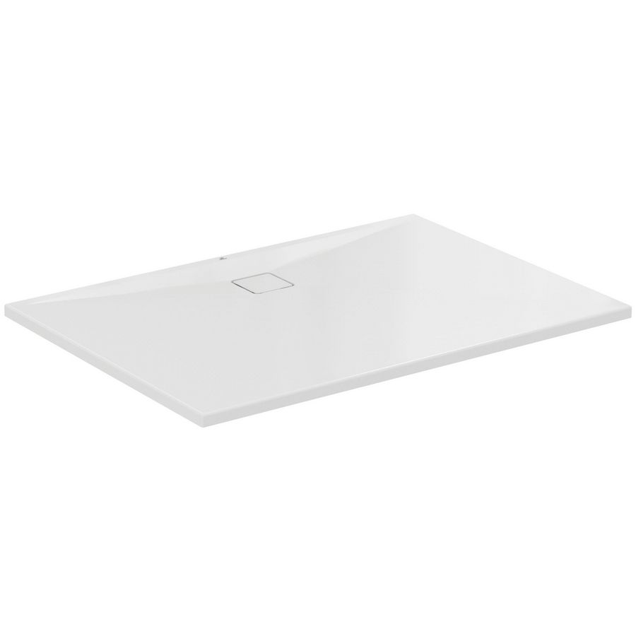 Douchbak ULTRA FLAT EVO rechthoekig 1400x1000x35mm glanzend wit zonder waste