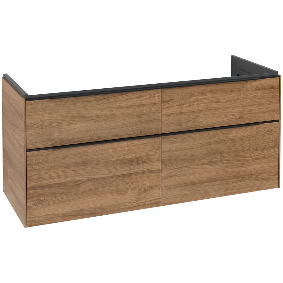 Wastafelonderkast Subway 3.0 1272x576x478mm Oak Kansas C568L1RH