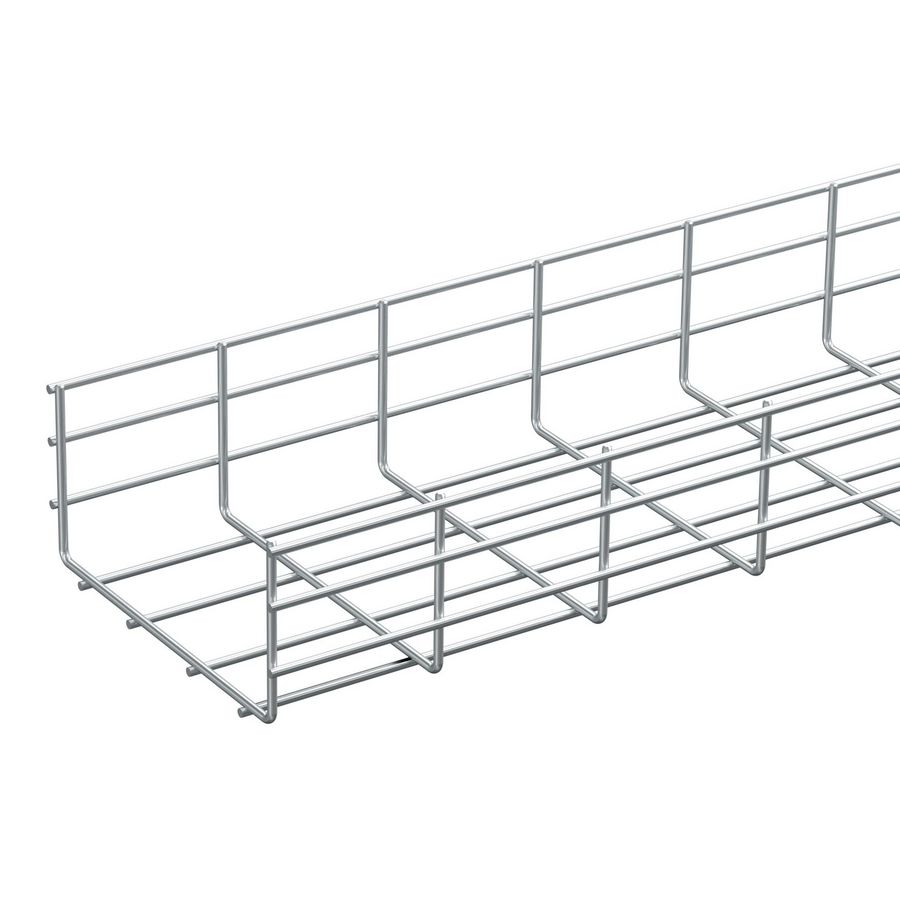 Lengte a 2,5m. Draadgoot 220/110-Ø5mm zink