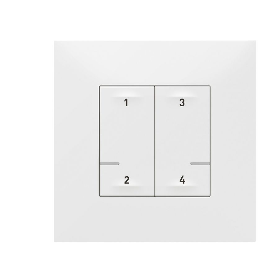 Scenariobediening 4 DK-DL-2M wit Valena Next Netatmo