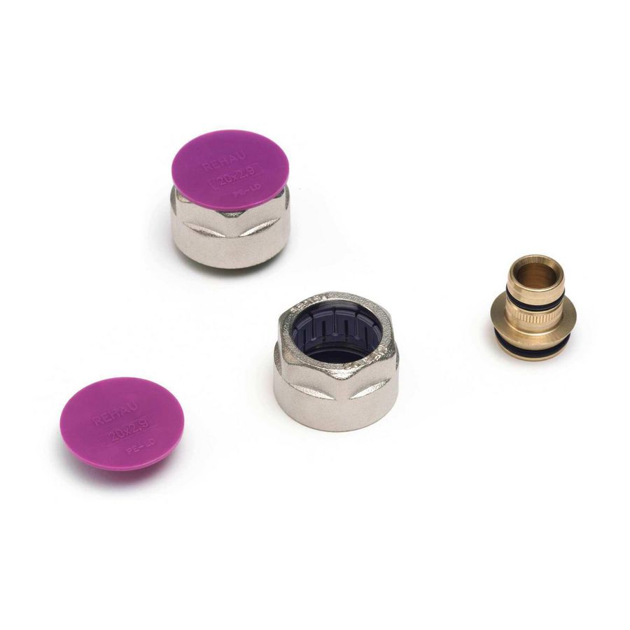 Knelkoppeling 16x2mm schuif FASTLOC x 3/4"euroconus