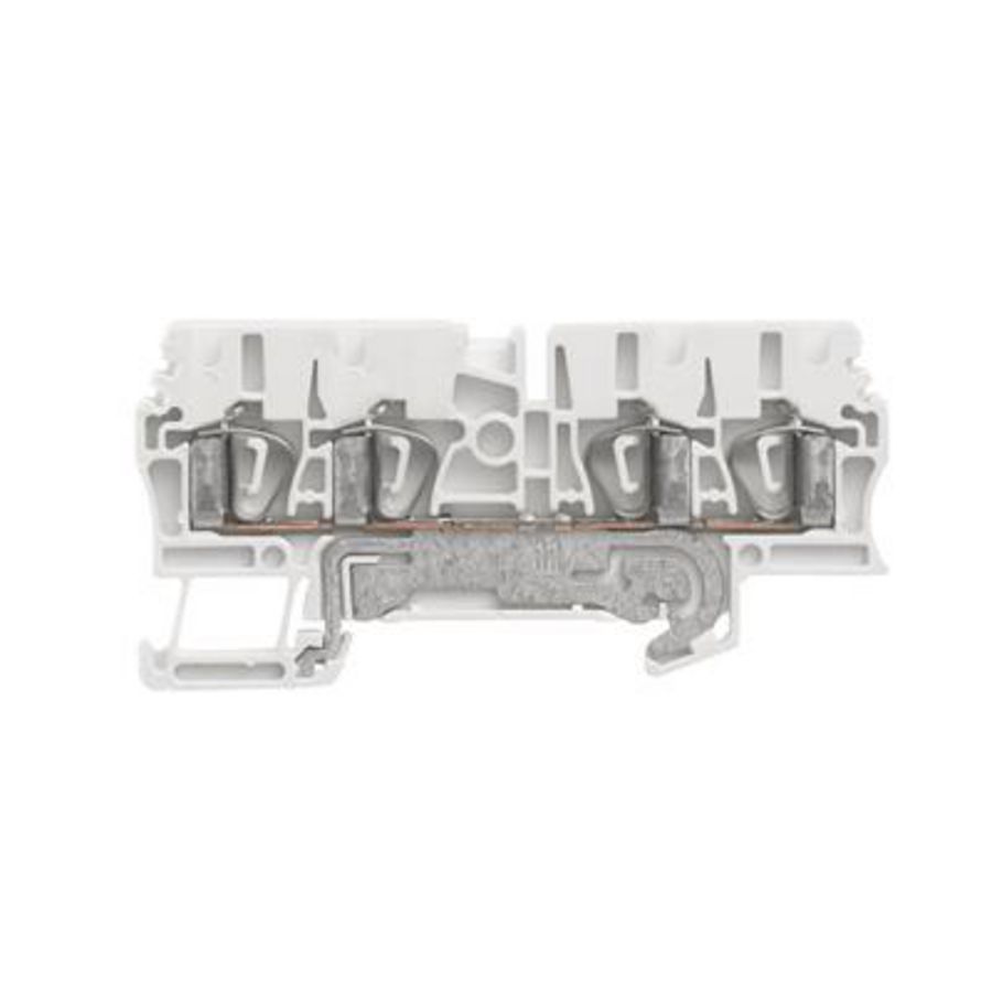 Aardklem PE terminal wit 2.5mm² 800 Vr o VVE=100