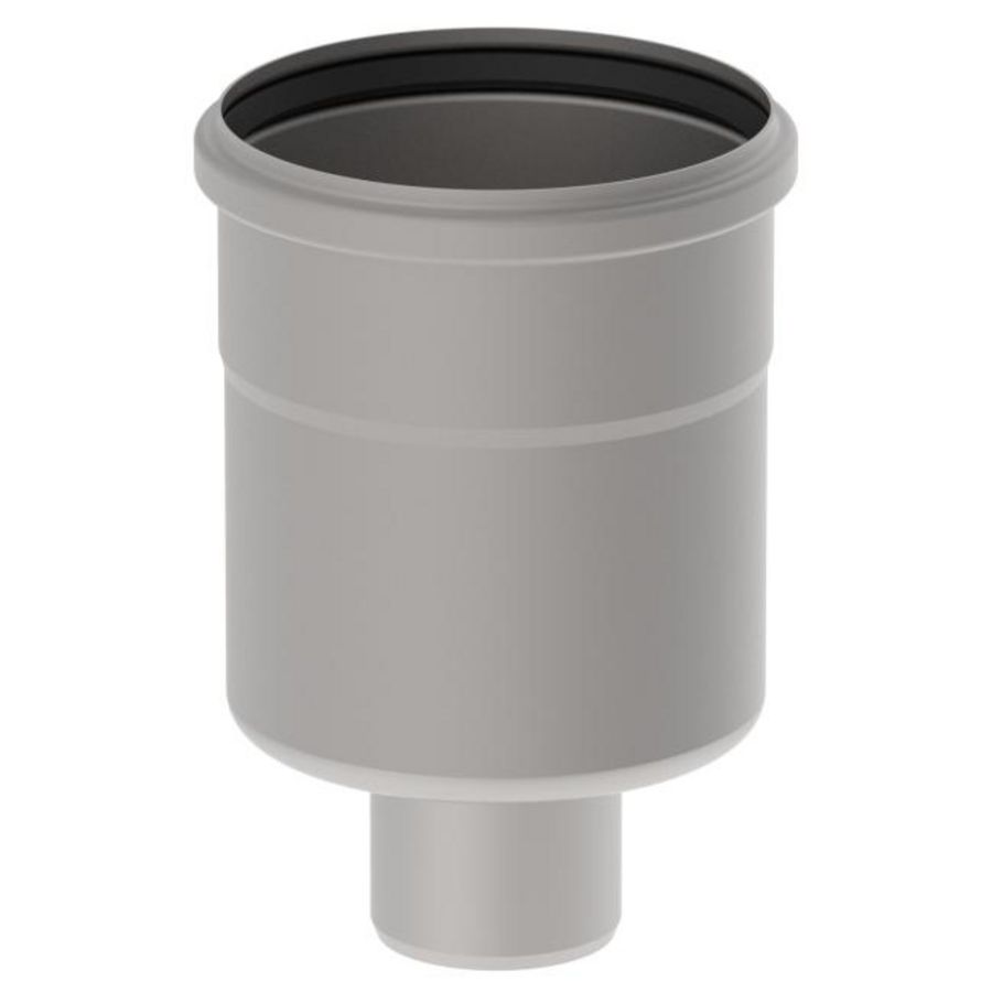 Onderput RVS304 75mm v keukengoot/sleufgoot/bakgoot ou 160mm