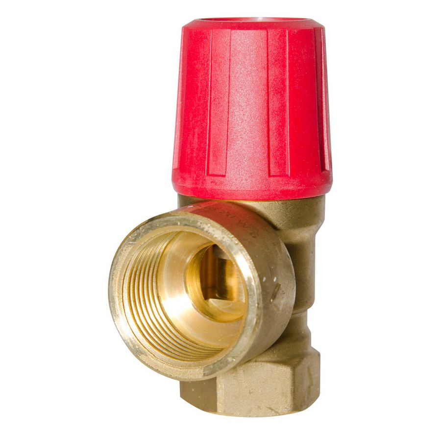 Veiligheidsventiel 3/4" 6 bar Max. vermogen: 213 kW