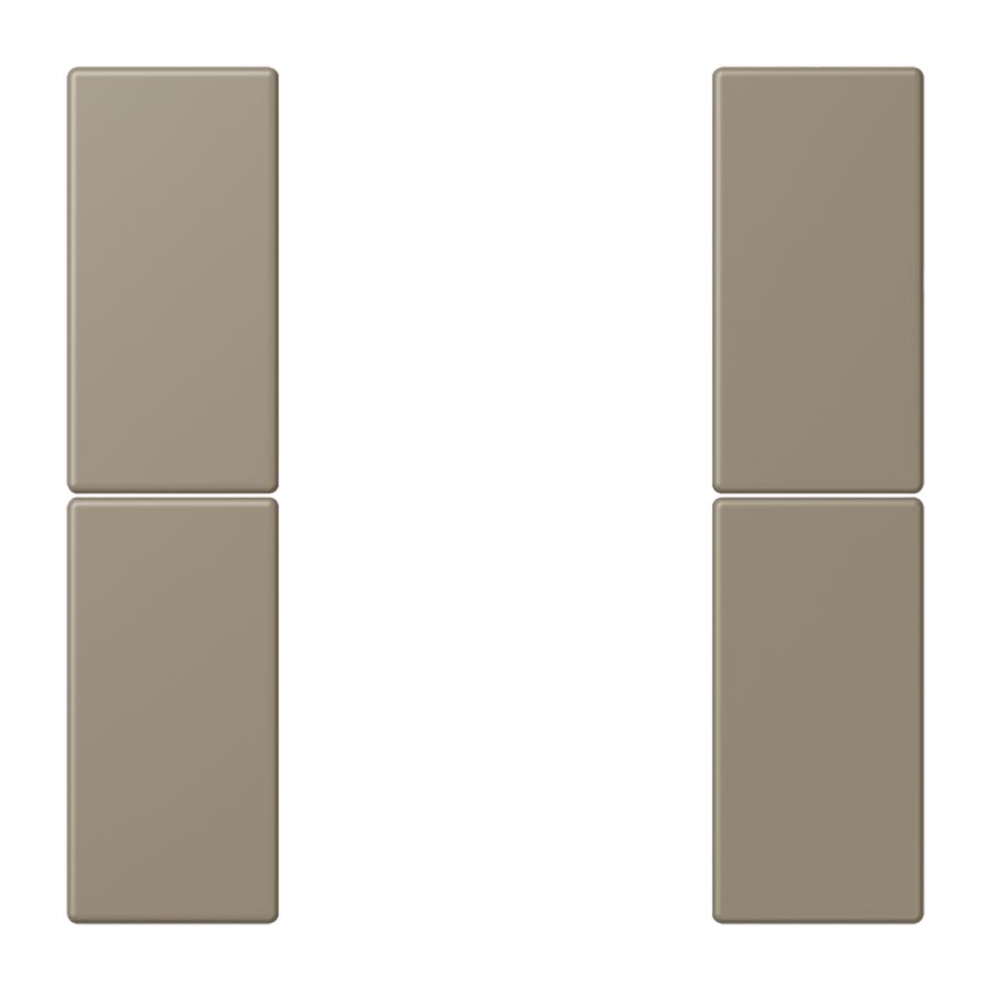 Tastafdekking F50 2-voudig compleet LC32141 KNX