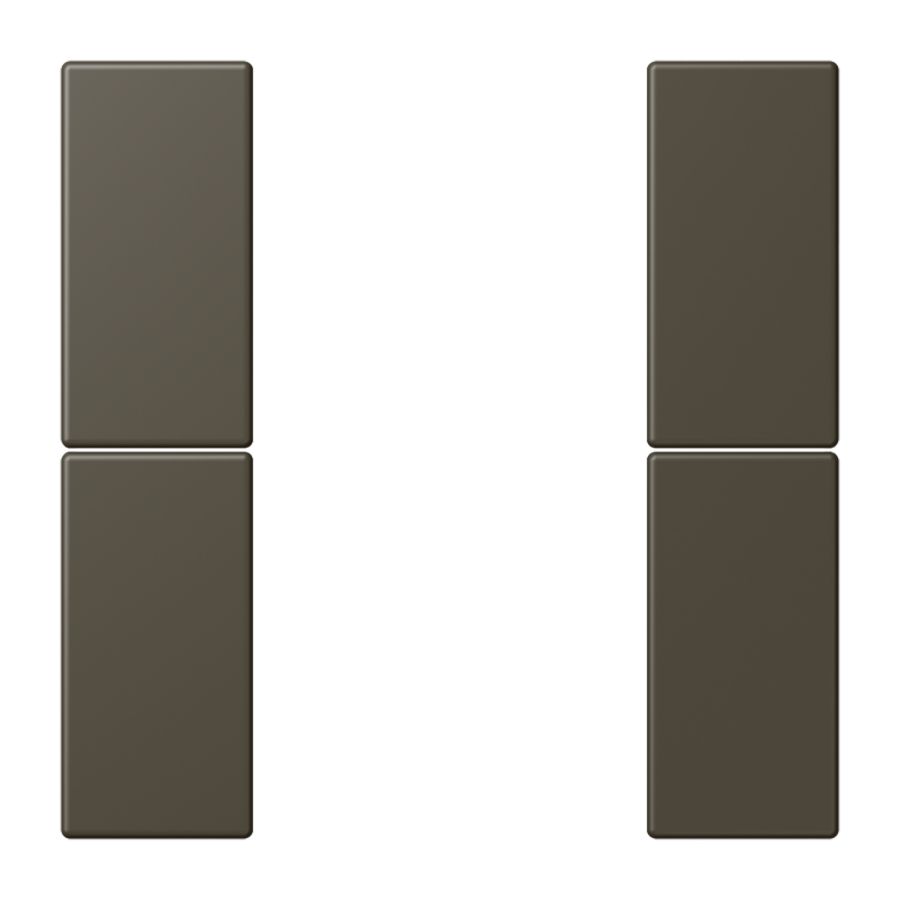 Tastafdekking F50 2-voudig compleet LC32140 KNX