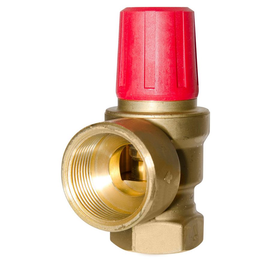 Veiligheidsventiel 1" 5 bar Max. vermogen: 515 kWlf