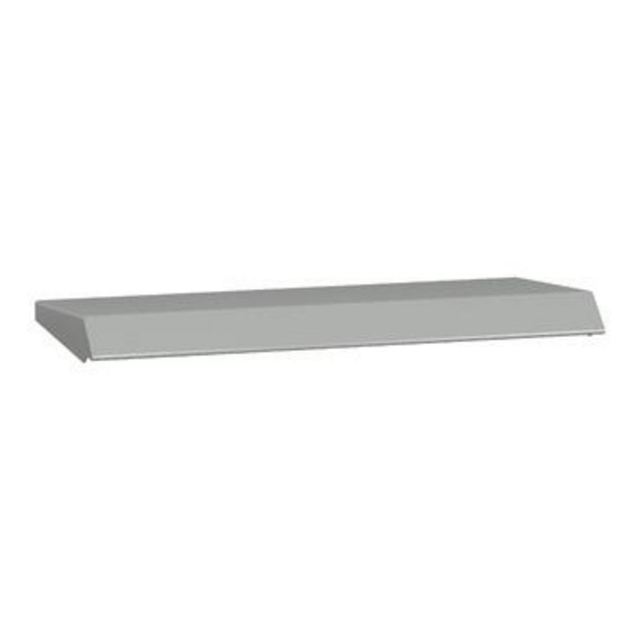 Regendak 400x150mm RAL7035 Spacial WM