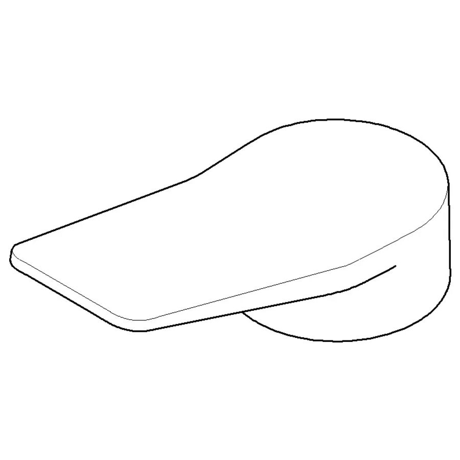Greep Hendel 50x39,03x109,5mm chr