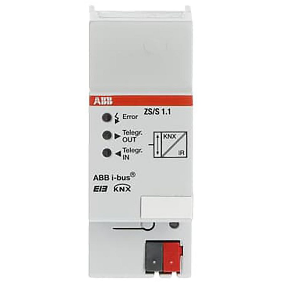 KWh-meter interface KNX DIN-rail (ZS/S 1.1)