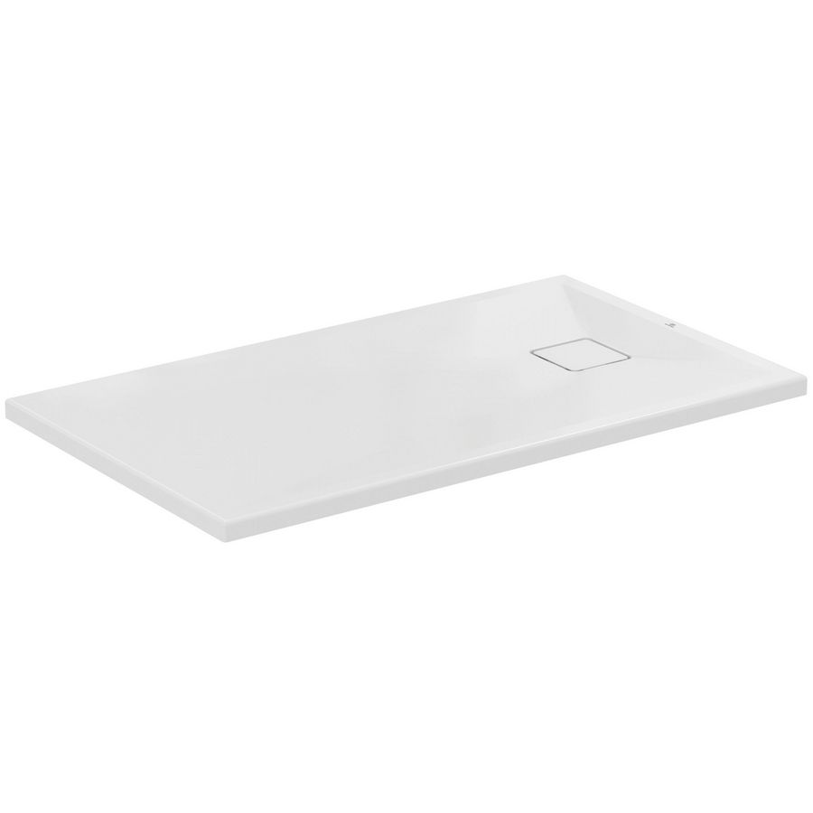 Douchbak ULTRA FLAT EVO rechthoekig 1200x700x35mm glanzend wit zonder waste