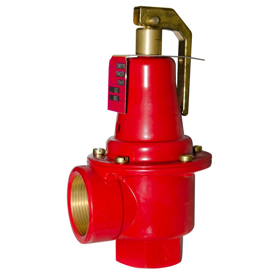 Veiligheidsventiel 5/4" 10 bar Max. vermogen: 1830 kWlf