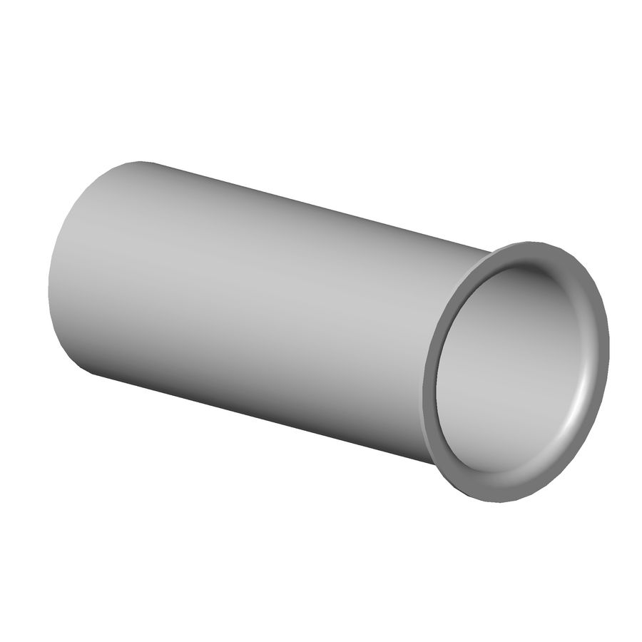 Buis geurafsluiter 38,5X80mm-BG