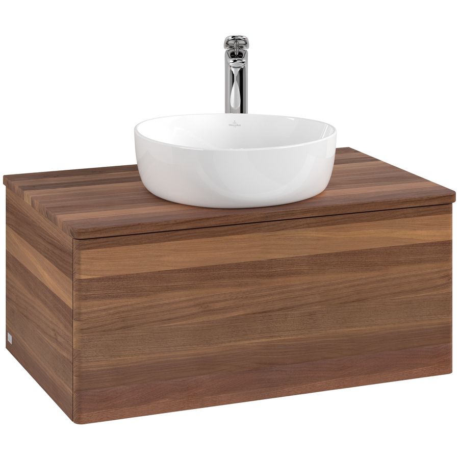 Wastafelonderkast Antao 800x360x500mm Warm Walnut K30052HM