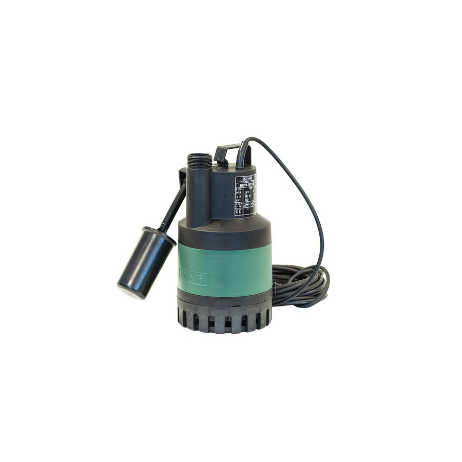 PROMO Dompelpomp NOVA UP 180M-A vlakzuigend 3mm met vlotter 7200ltr./u 5m. (60152304.)