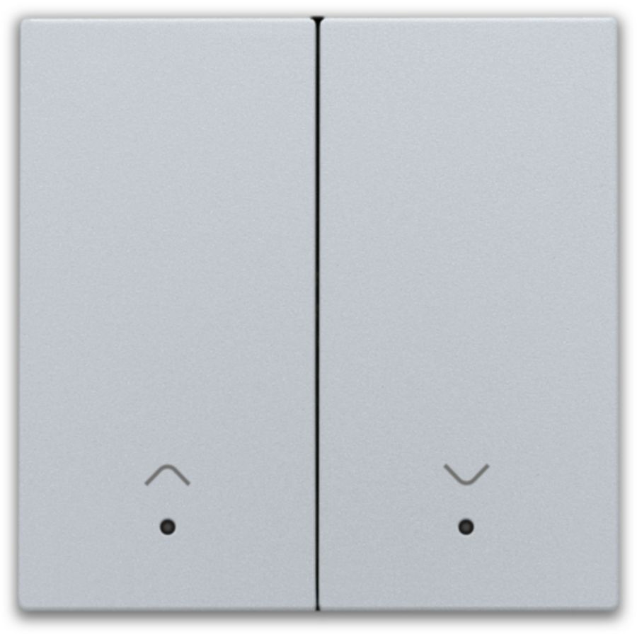 Afwerkingsset lens dubbele elektr. rolluiksch. sterlin