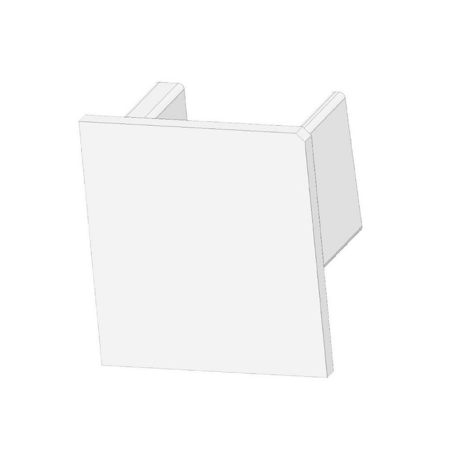 Eindkap E220 voor profiel FP4 RAL9010