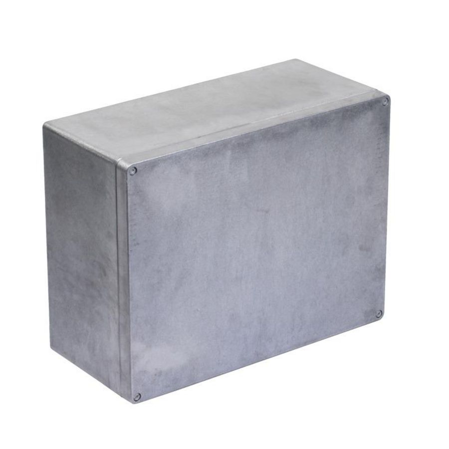 Schakelkast leeg aluminium 404x313x181mm onbehandeld