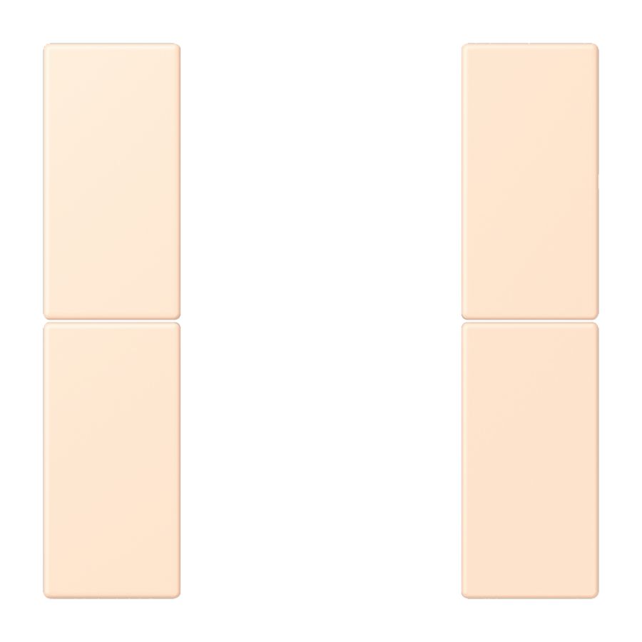 Tastafdekking F50 2-voudig compleet LC32123 KNX