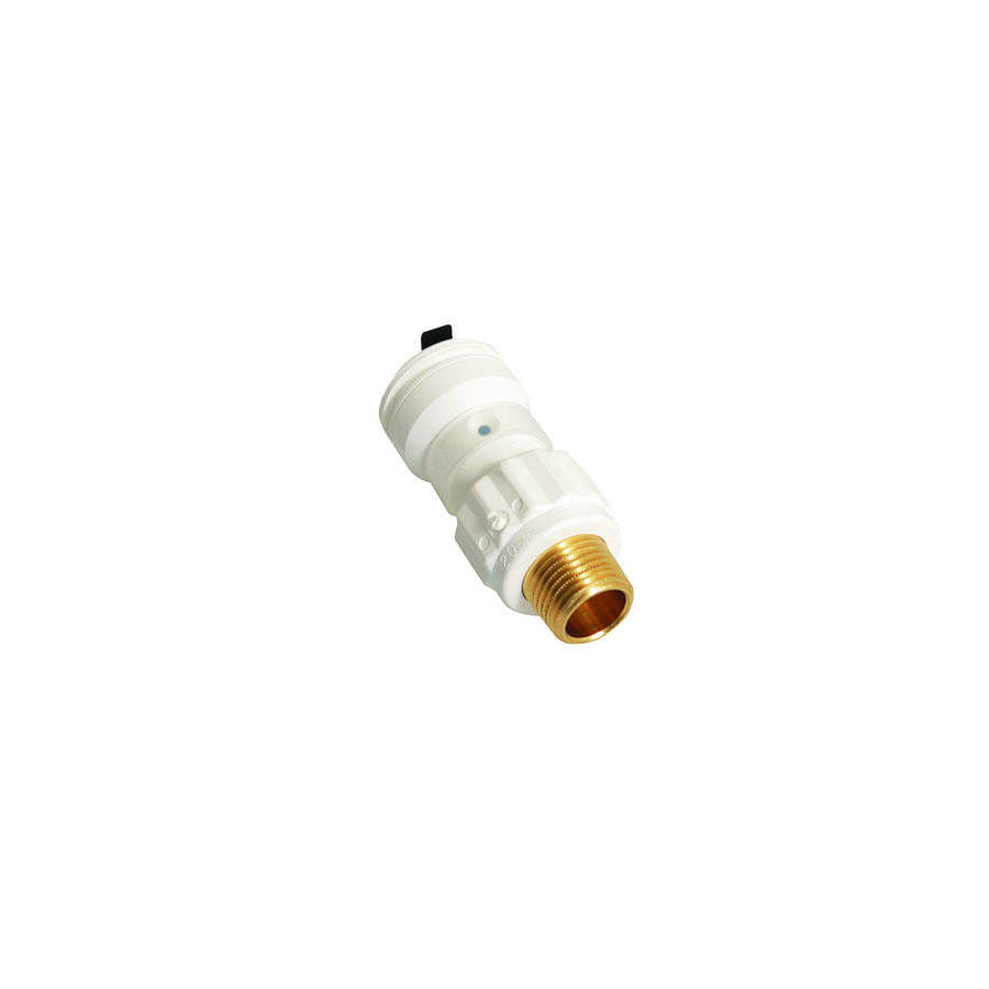 Puntstuk Vision insteek recht 17SK 16x1/2" bt. wit