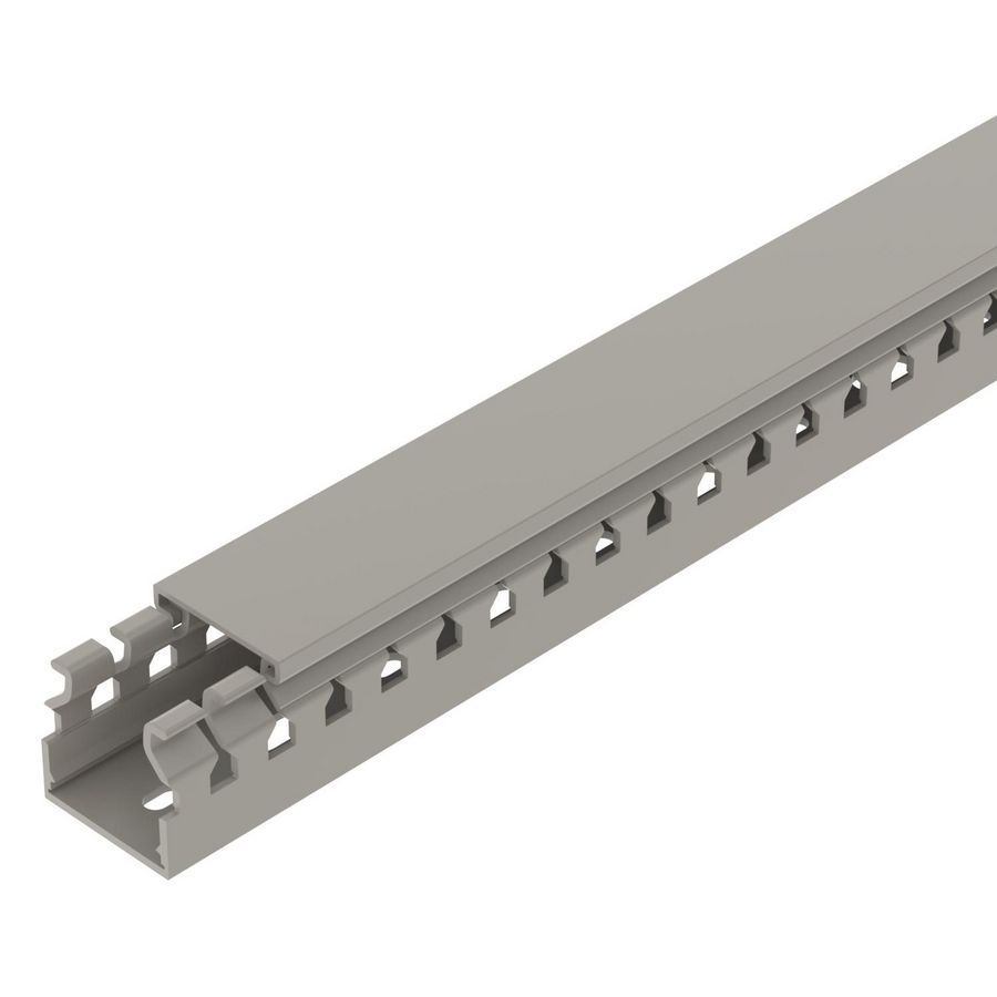 Lengte a 2m. Bedradingskoker CABLIX Set 30x30 7030 grijs
