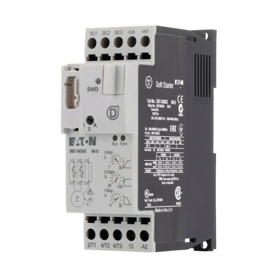 Softstarter 200-480VAC(50/60Hz) SmartWire aanst. 1 5kW 4A