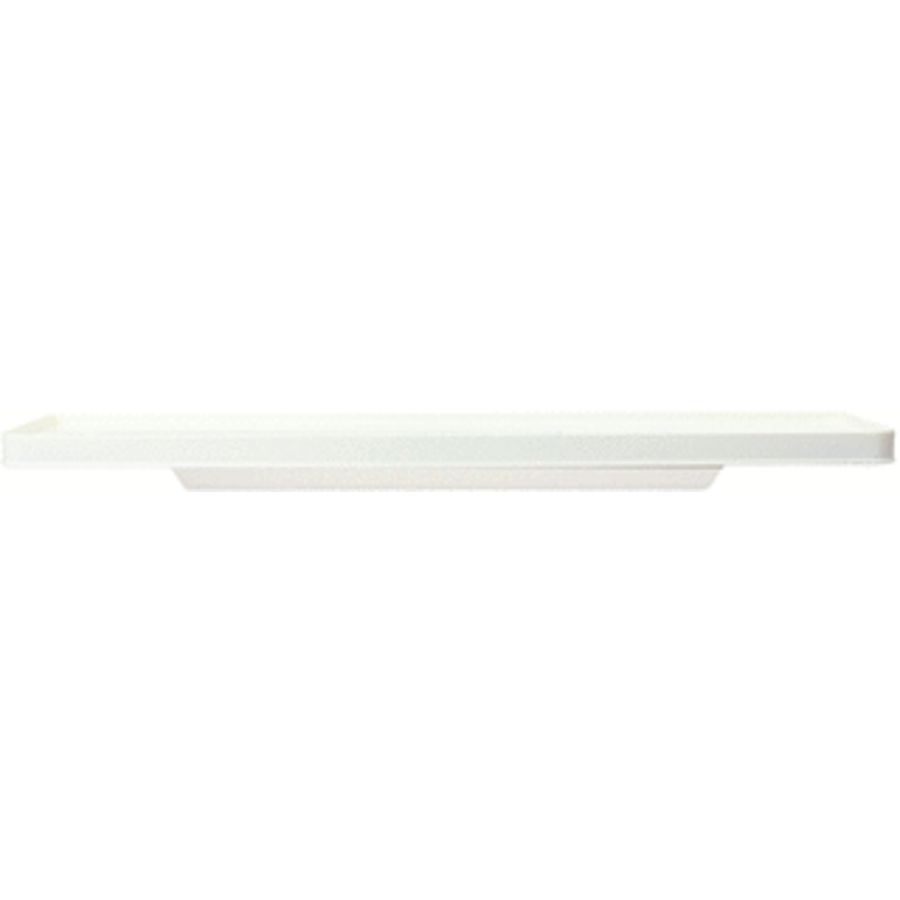 Planchet 600x125x60mm ABS RAL9003 (wit)