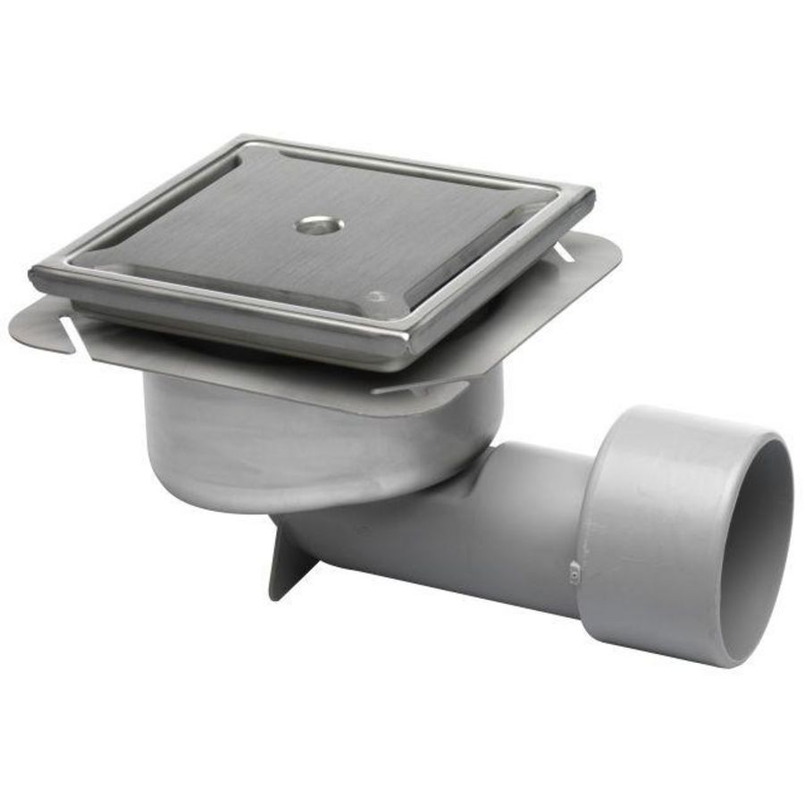 RVS316 Blucher vloerp 197x197mm 75/100/110mm 75mm rst 5000kg