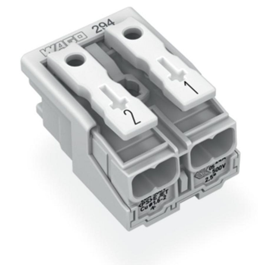 Kroonklem Drukknop extern z. PE-contact 294-4042 VVE=1000