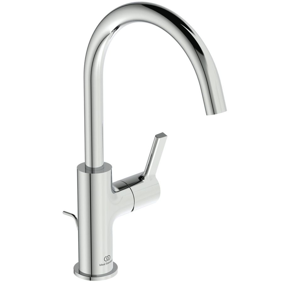 Joy wastafelmengkraan 5l/min. met hoge uitloop met waste chroom