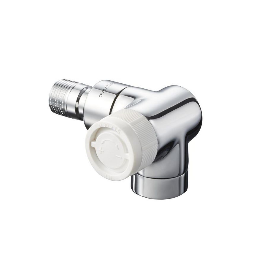 Radiatorafsluiter thermostatisch E (DHR) 1/2" chroom