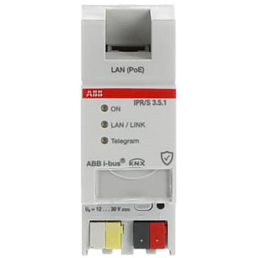IP Router secure KNX Dinrail 5 tunnelingservers
