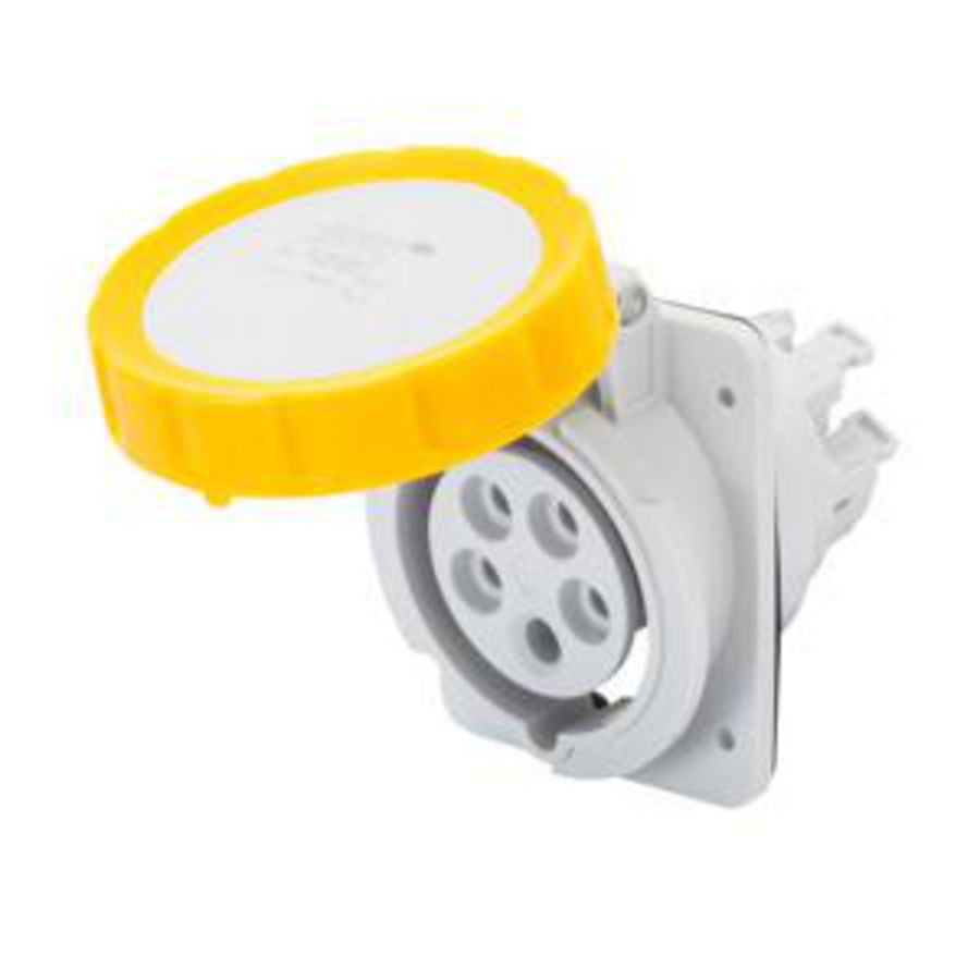 CEE WCD 3P+N+A 16A 100/130V 50/60HZ-INBOUW 10g