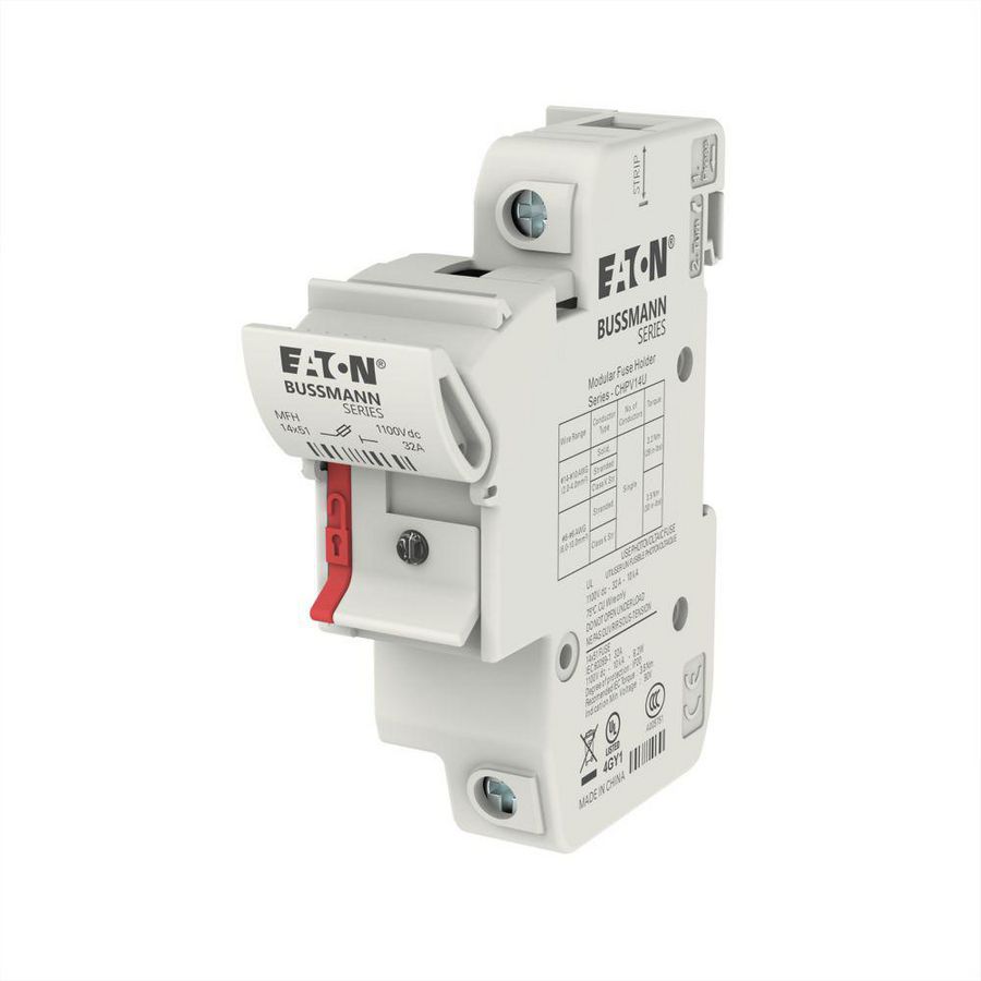 Fuse-holder, high speed, 32 A, DC 1500 V, 14 x 51 mm, VVE=6