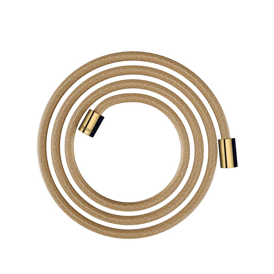 AXOR ShowerSolutions Textiel doucheslang 2 m met conische en cylindrische moer Polished Gold Optic 28291990
