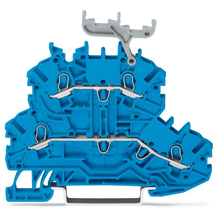 2-etageklem Rijg-/rijgklem N/N blauw 2000-2234 VVE=50
