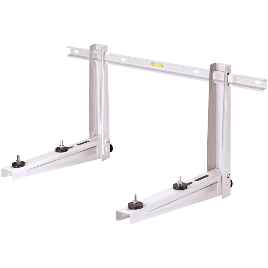 PROMO Wandbeugel MS230 wit schuifarmen 420x375mm met wandrail 800mm max. 140kg incl. bevestigingsmateriaal (MS230 206)