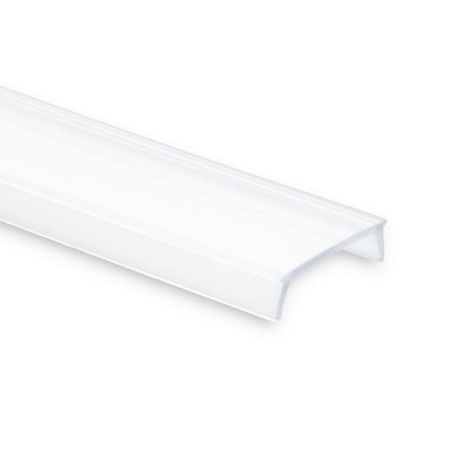 Afdekkap C1 L=2mtr. profiel PL1/PL2/PL3/PL7/PL8 opaal/gesatineerd