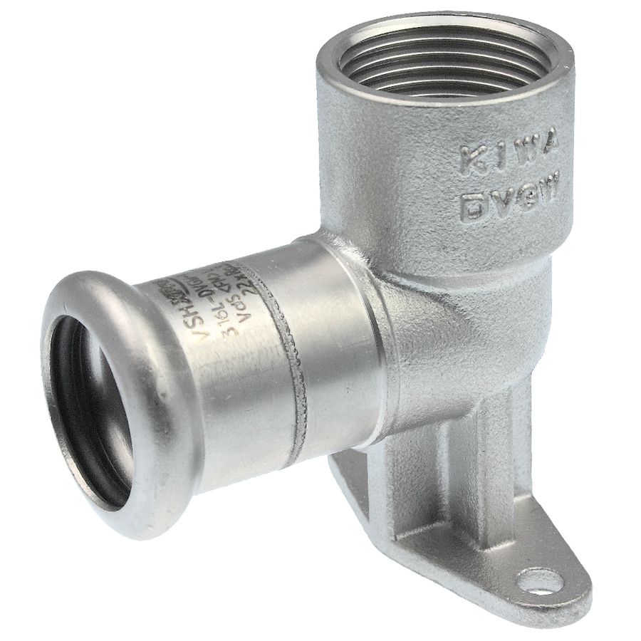 Muurplaat lang R2737 XPress RVS 15x1/2"bn. lang R2737